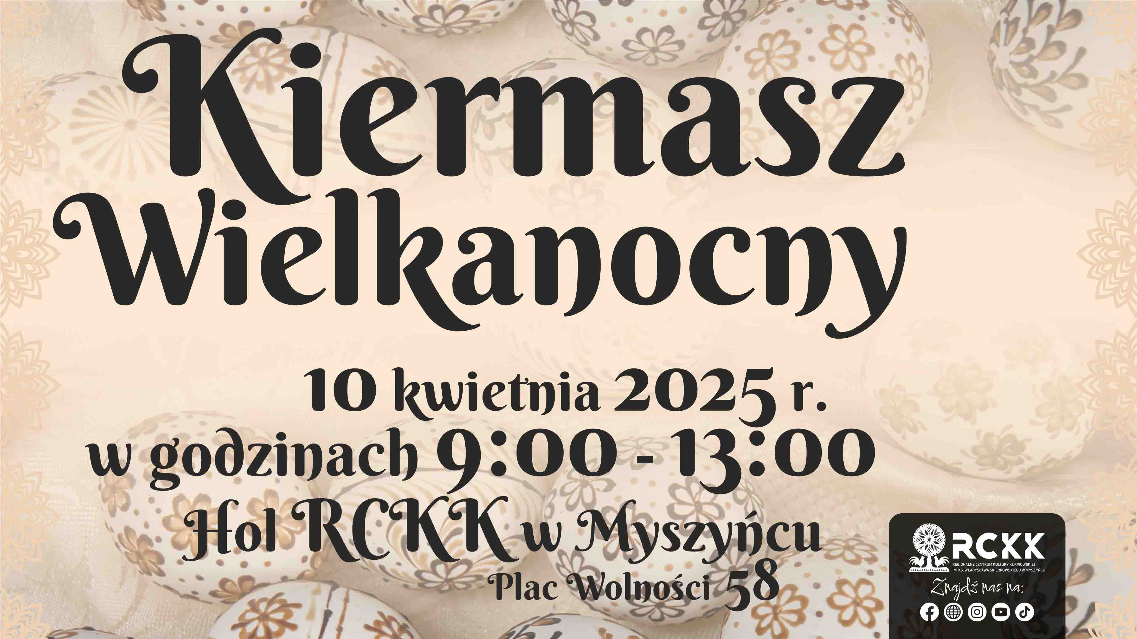 10 kwietnia 2025 r. | Kiermasz wielkanocny