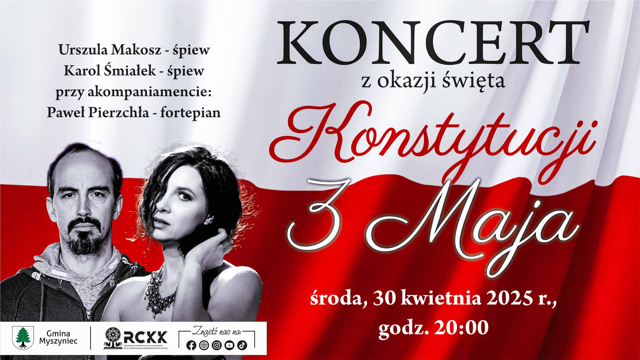 30 kwietnia 2025 r. | Koncert z okazji święta Konstytucji 3 maja
