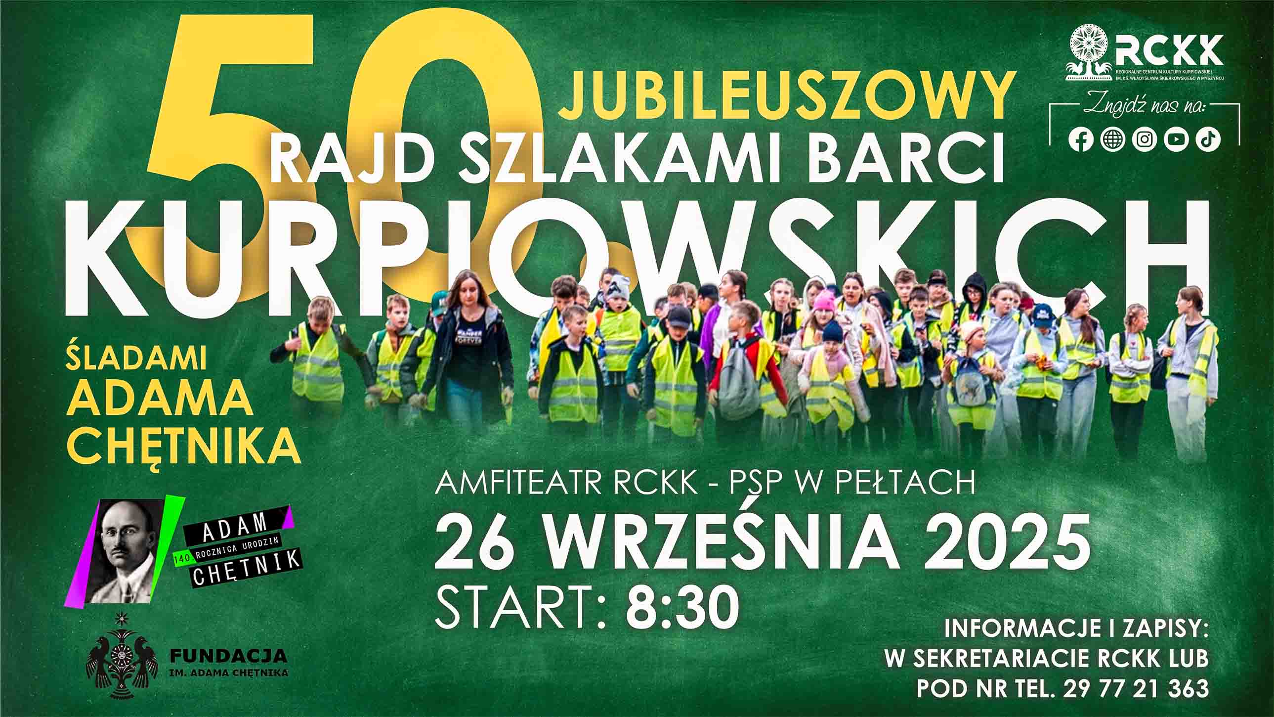 26 września 2025 r. | Rajd Szlakami Barci Kurpiowskich - śladami Adama Chętnika