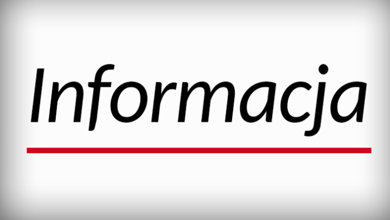 16 marca 2026 r. | Informacja o nierozstrzygnięciu naboru na wolne stanowisko