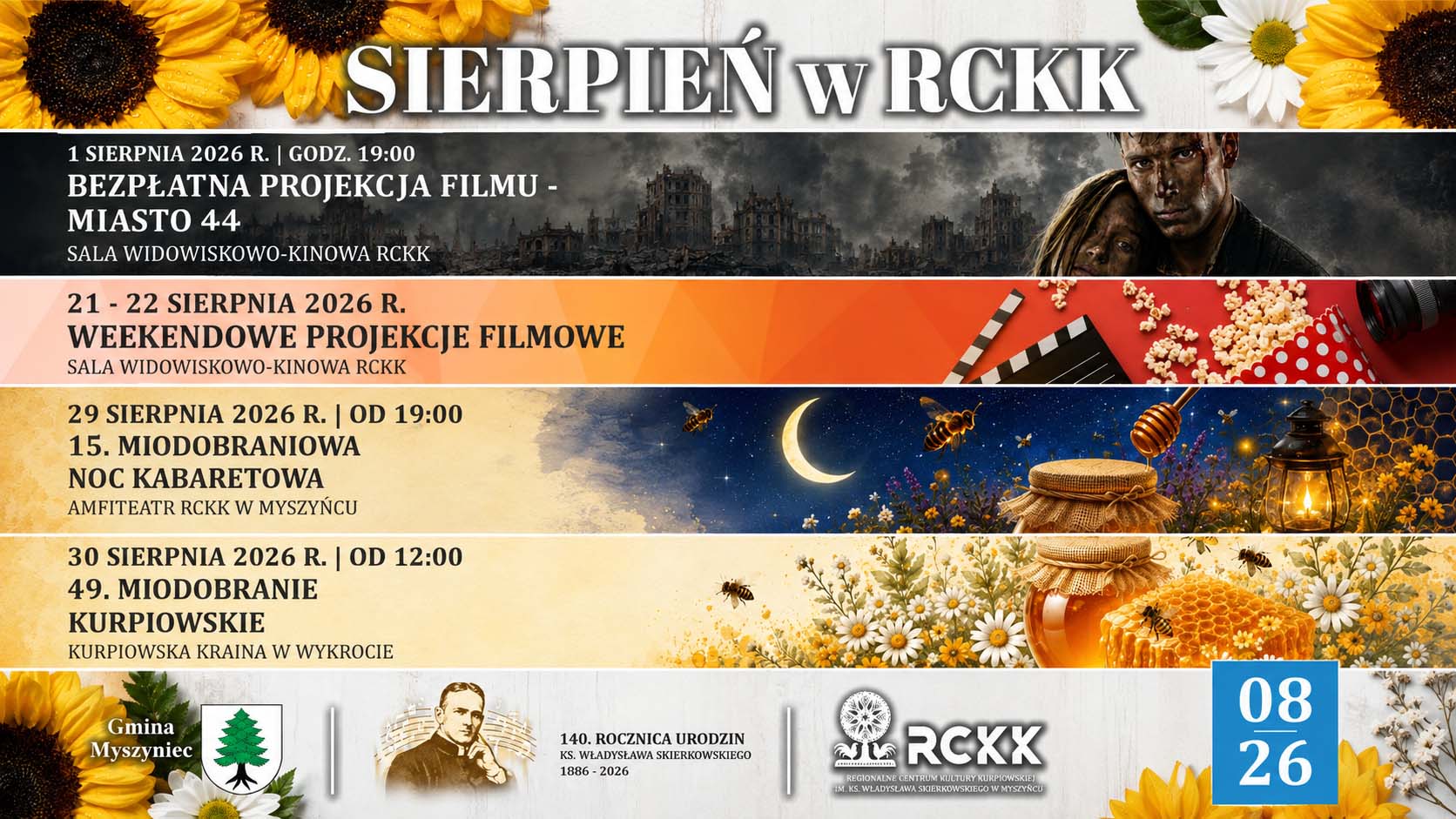 31 lipca 2026 r. | Sierpień w RCKK