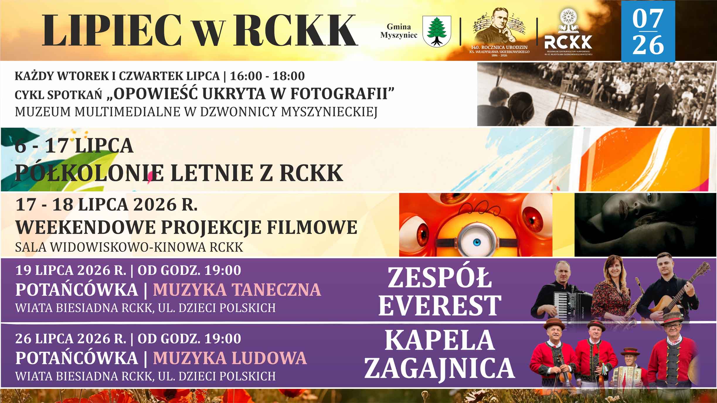 1 lipca 2026 r. | Lipiec w RCKK